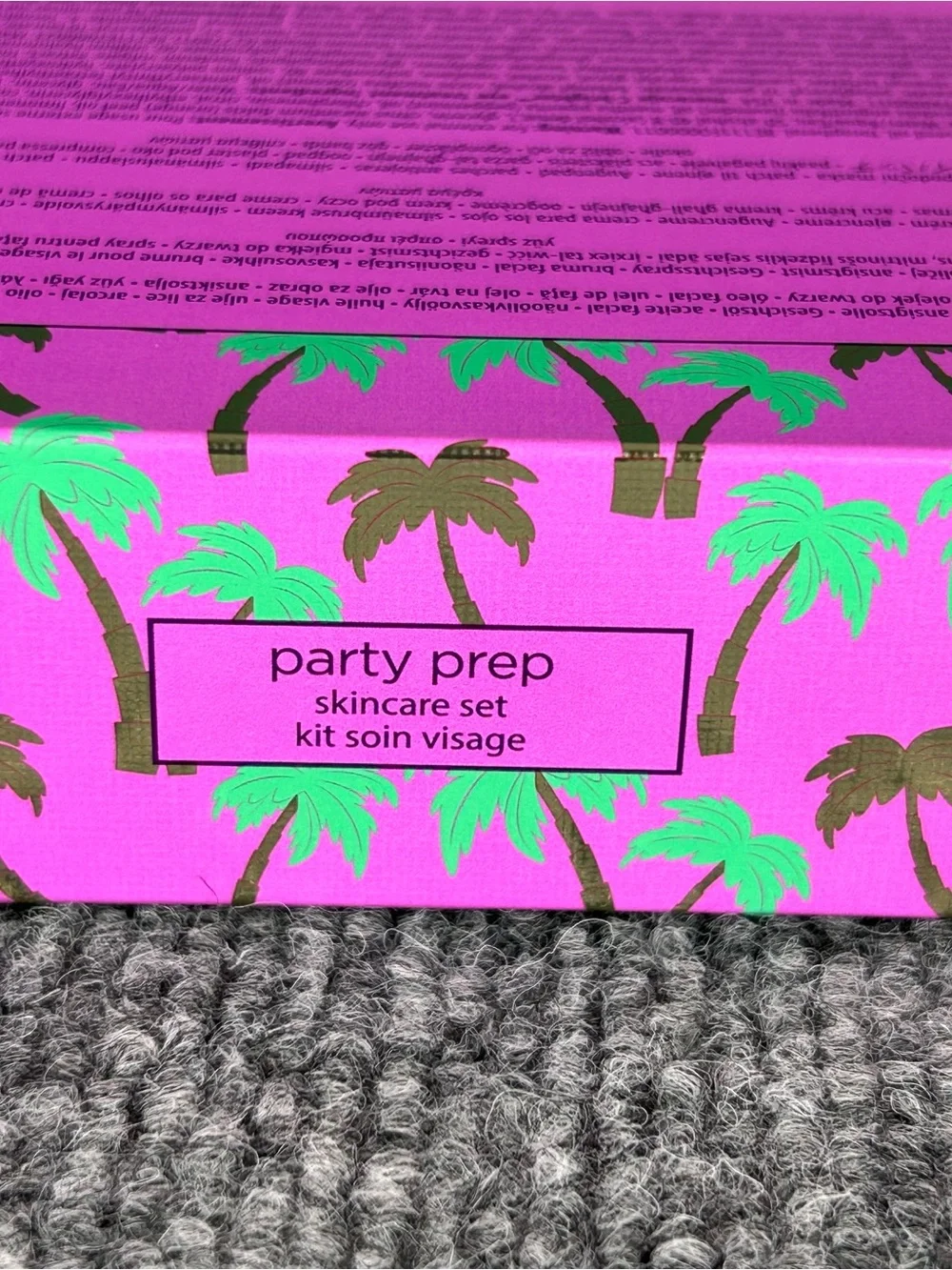 TARTE Prep Easy Party Hard Set Kit MARACUJA OIL SETTING MIST EYE TREATMENT/PATCH